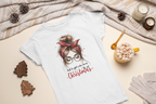 Christmas Just a Girl Tee - [farm_afternoons]