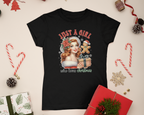 Vintage Just A Girl Tee - [farm_afternoons]