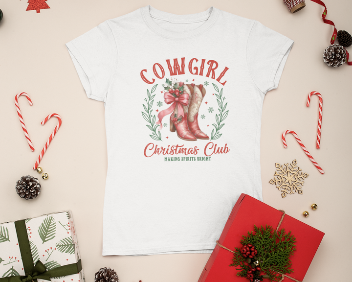 Cowgirl Christmas Club Tee