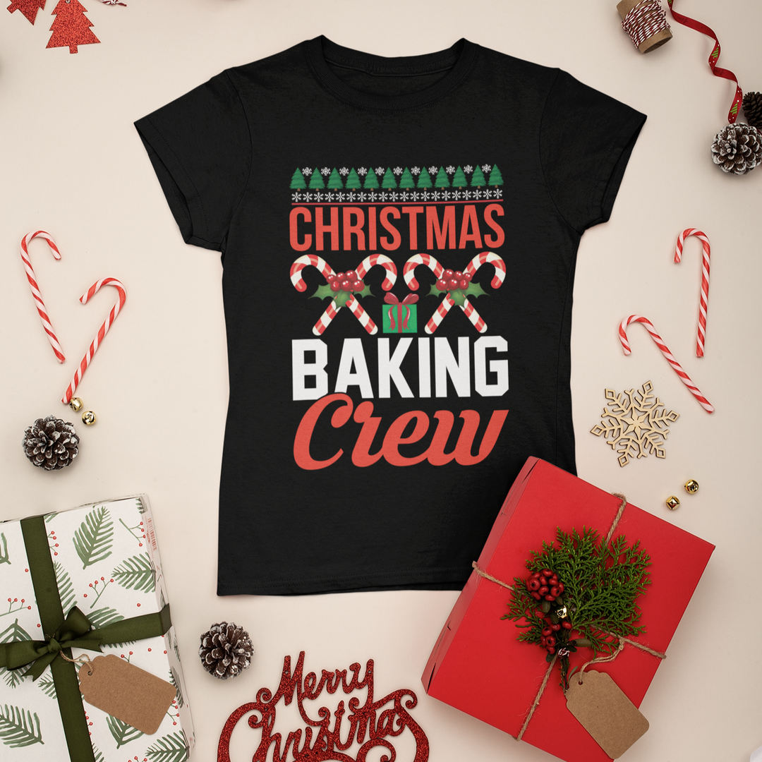 Christmas Baking Crew Tshirt - [farm_afternoons]