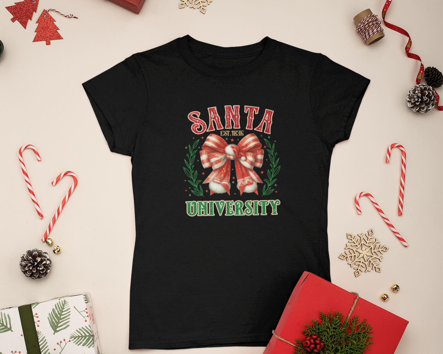 Santa Univeristy Tee - [farm_afternoons]