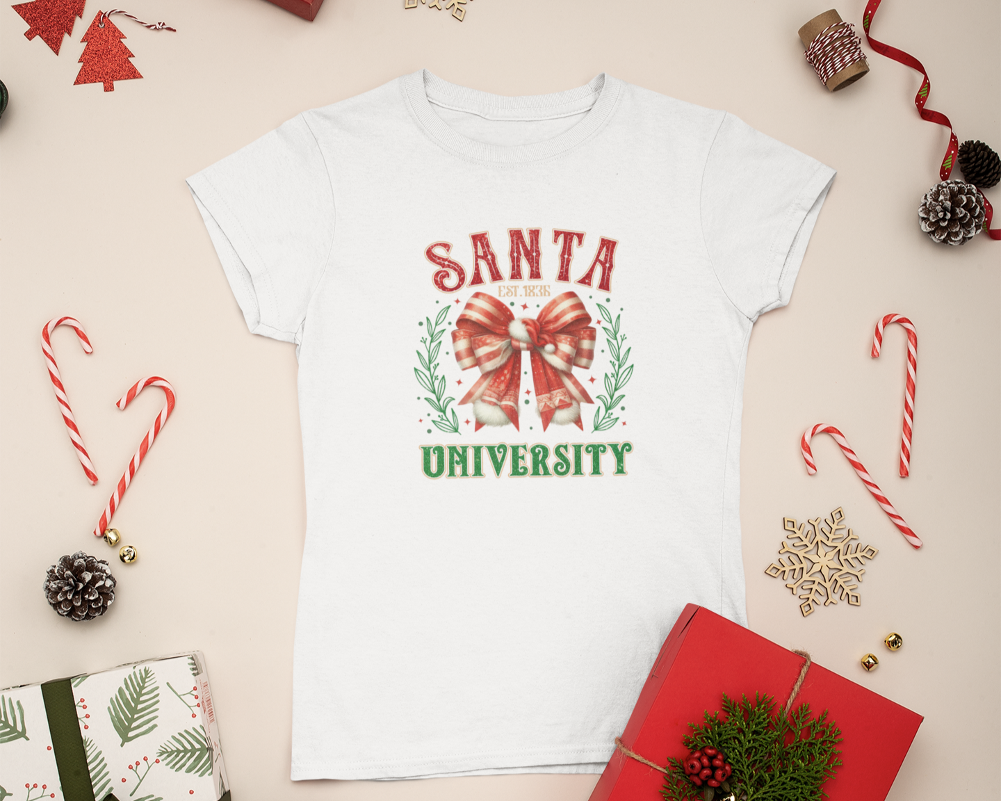 Santa Univeristy Tee - [farm_afternoons]