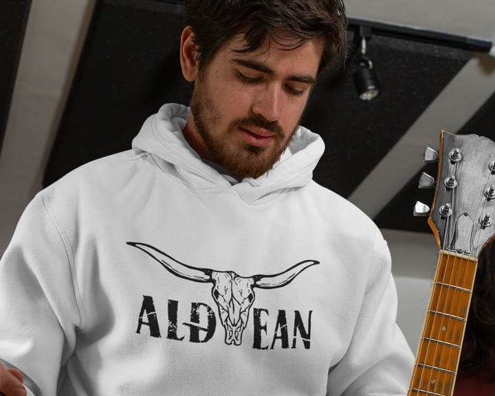 Mens Black Aldean Hoodie