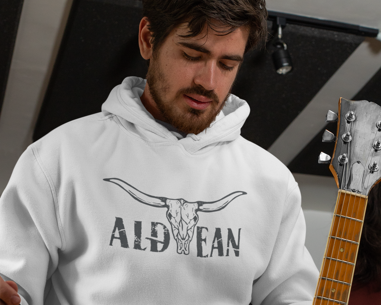 Grey Aldean Hoodie - [farm_afternoons]