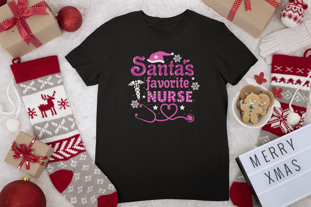 Pink Santa's Favourite Nurse - [farm_afternoons]