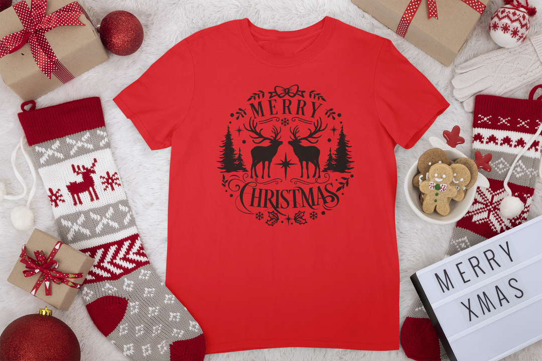 Classic Merry Christmas Tee - [farm_afternoons]
