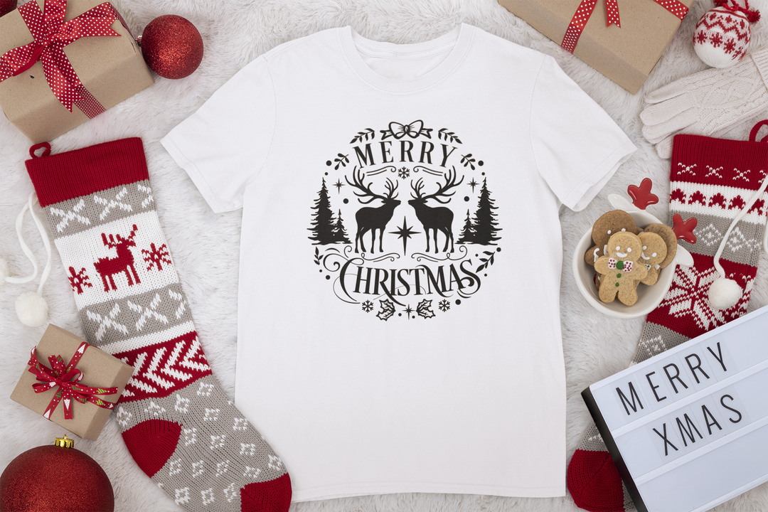 Classic Merry Christmas Tee - [farm_afternoons]