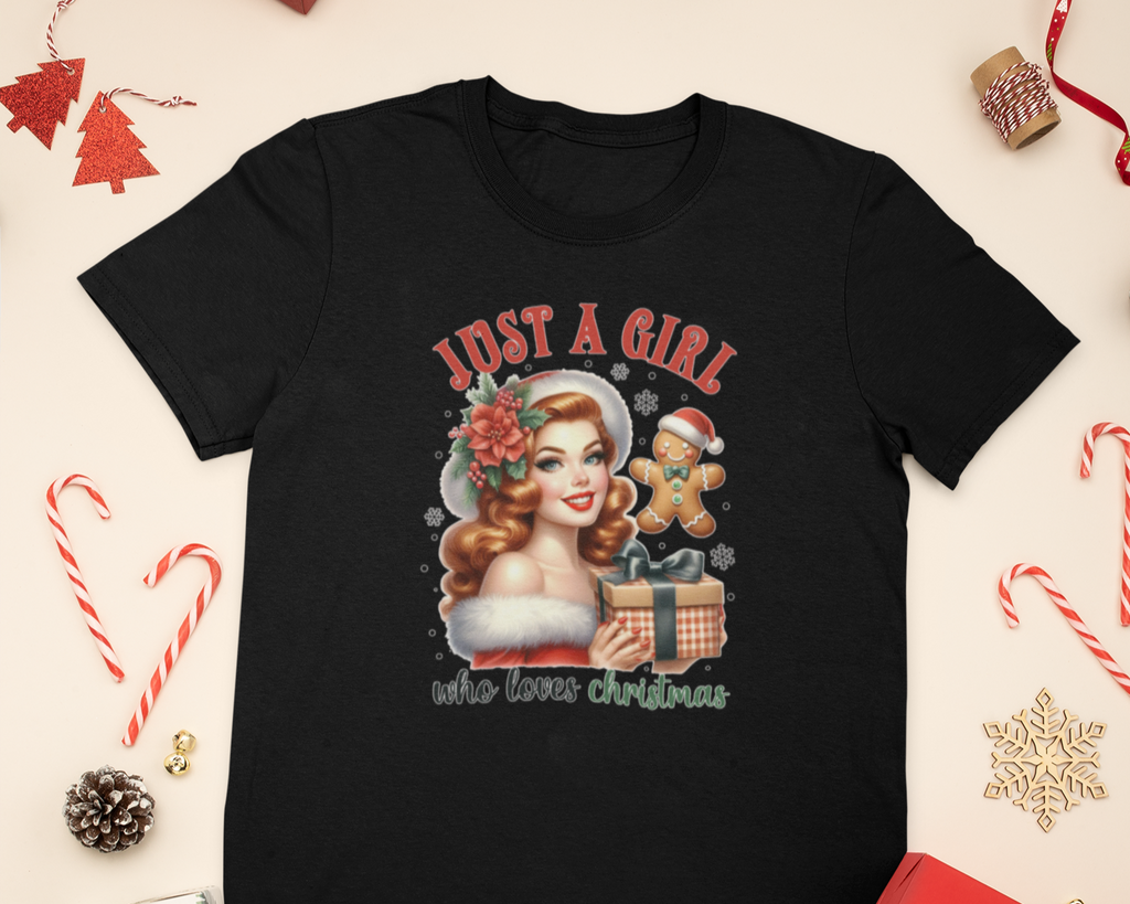 Vintage Just A Girl Tee - [farm_afternoons]