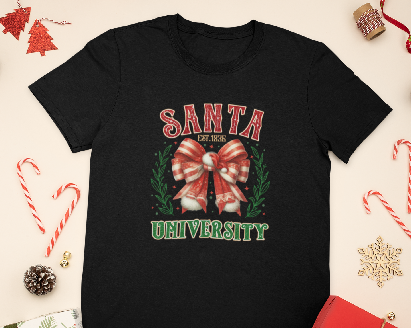 Santa Univeristy Tee - [farm_afternoons]