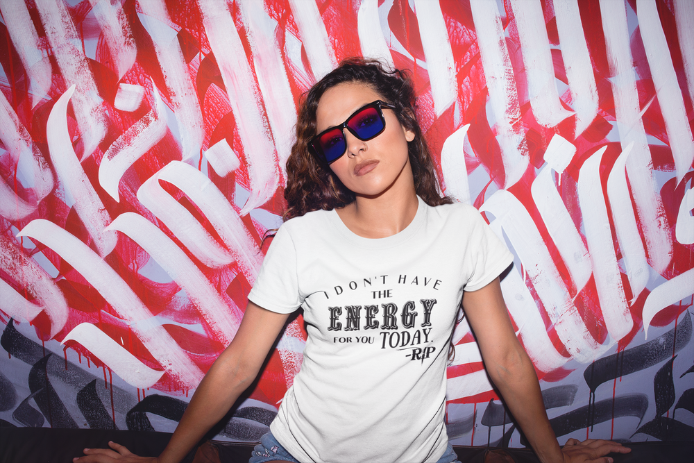 Women's I Don't Have The Energy T-shirt - [farm_afternoons]