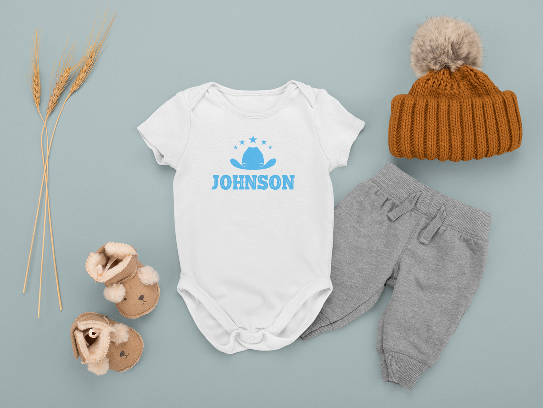 Baby Boy Johnson & Cojo Onesies - [farm_afternoons]