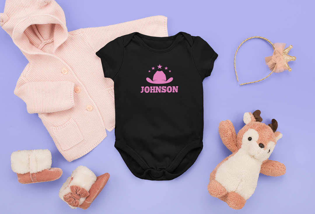 Baby Girl Johnson Onsies - [farm_afternoons]