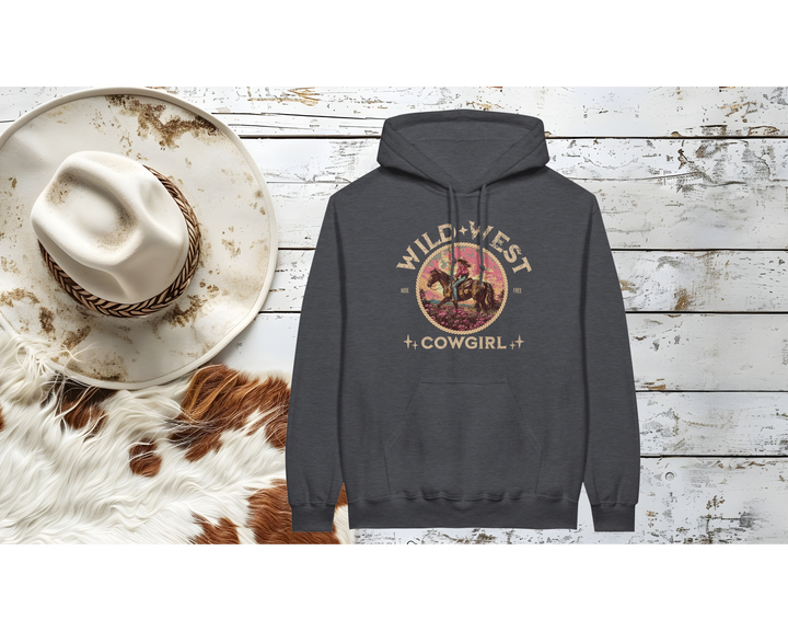 Wild West Cowgirl Hoodie - [farm_afternoons]
