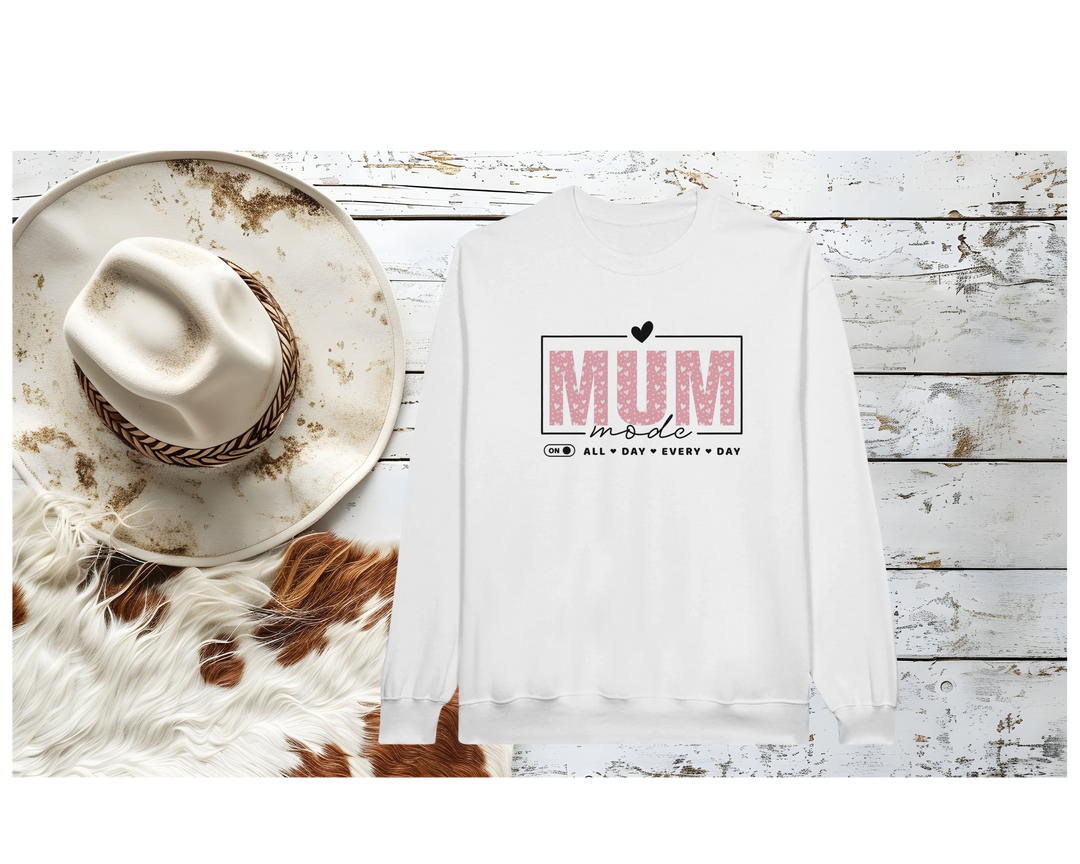 Mum Mode Sweatshirt - [farm_afternoons]