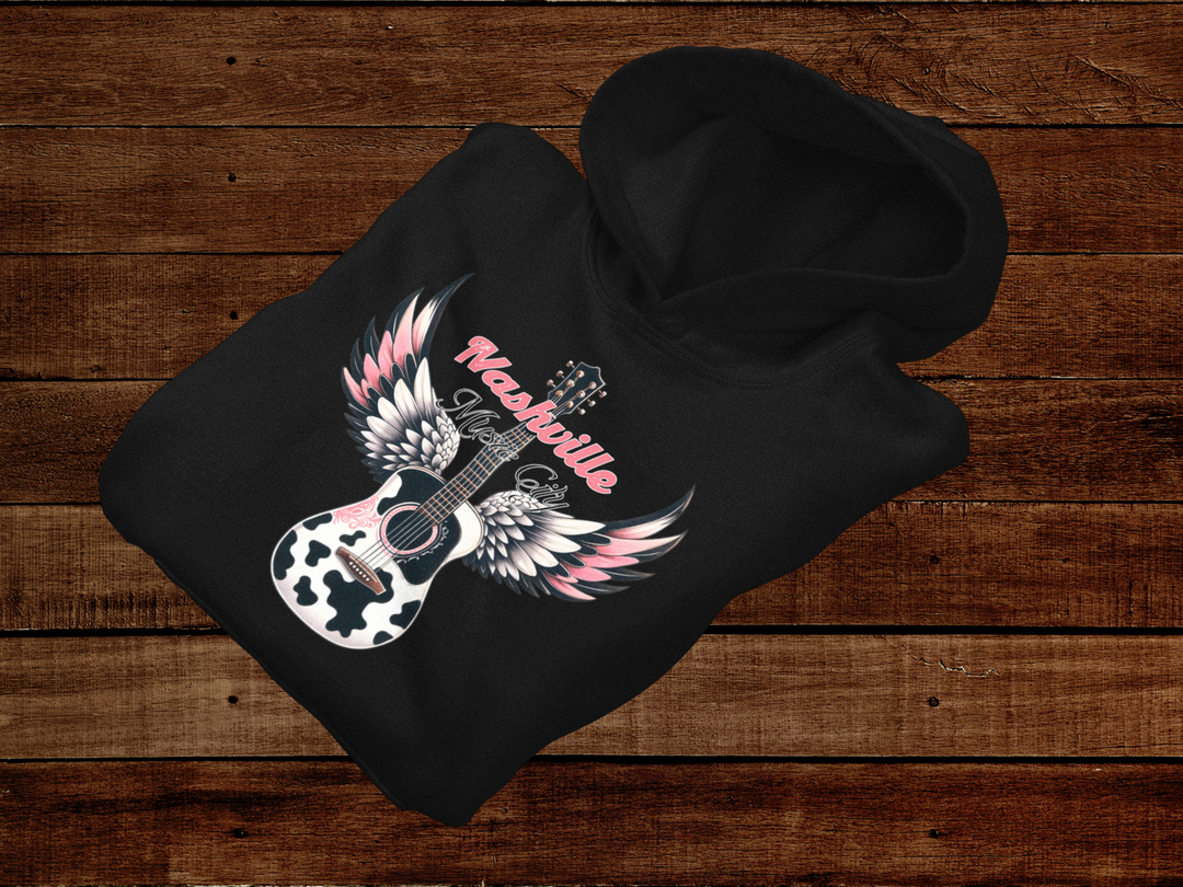 Pink Nashville  Hoodie - [farm_afternoons]