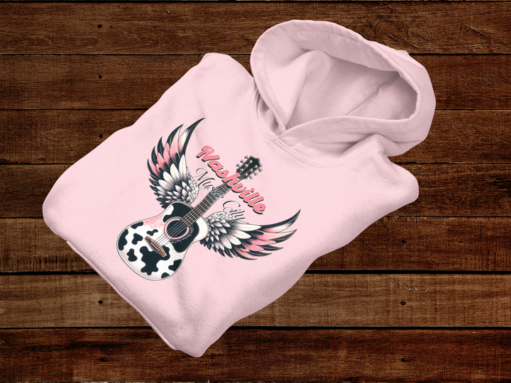 Pink Nashville  Hoodie - [farm_afternoons]