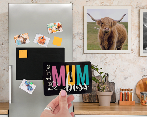 Black Wife Mum Boss Magnet - [farm_afternoons]
