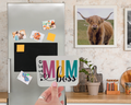 White Wife Boss Mum Magnet - [farm_afternoons]