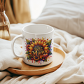 Sunflower Mum Mug - [farm_afternoons]