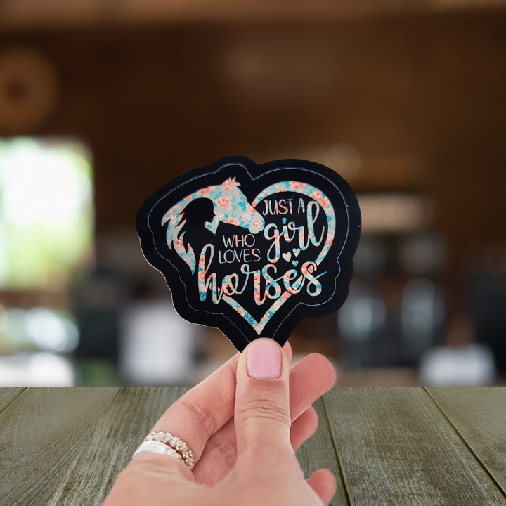 Just a Girl Stickers - [farm_afternoons]