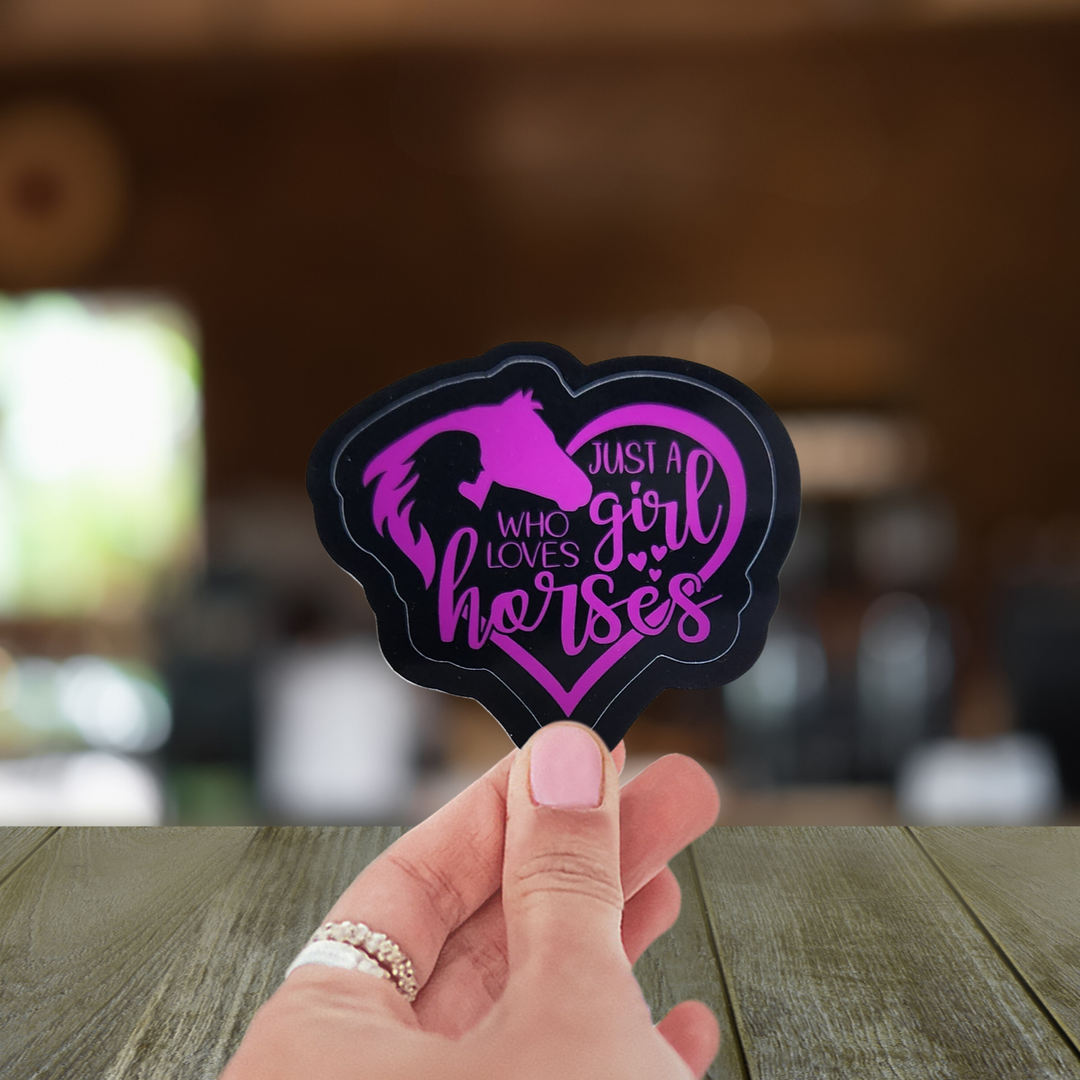 Just a Girl Stickers - [farm_afternoons]