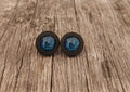Vivid Leopard Studs - [farm_afternoons]