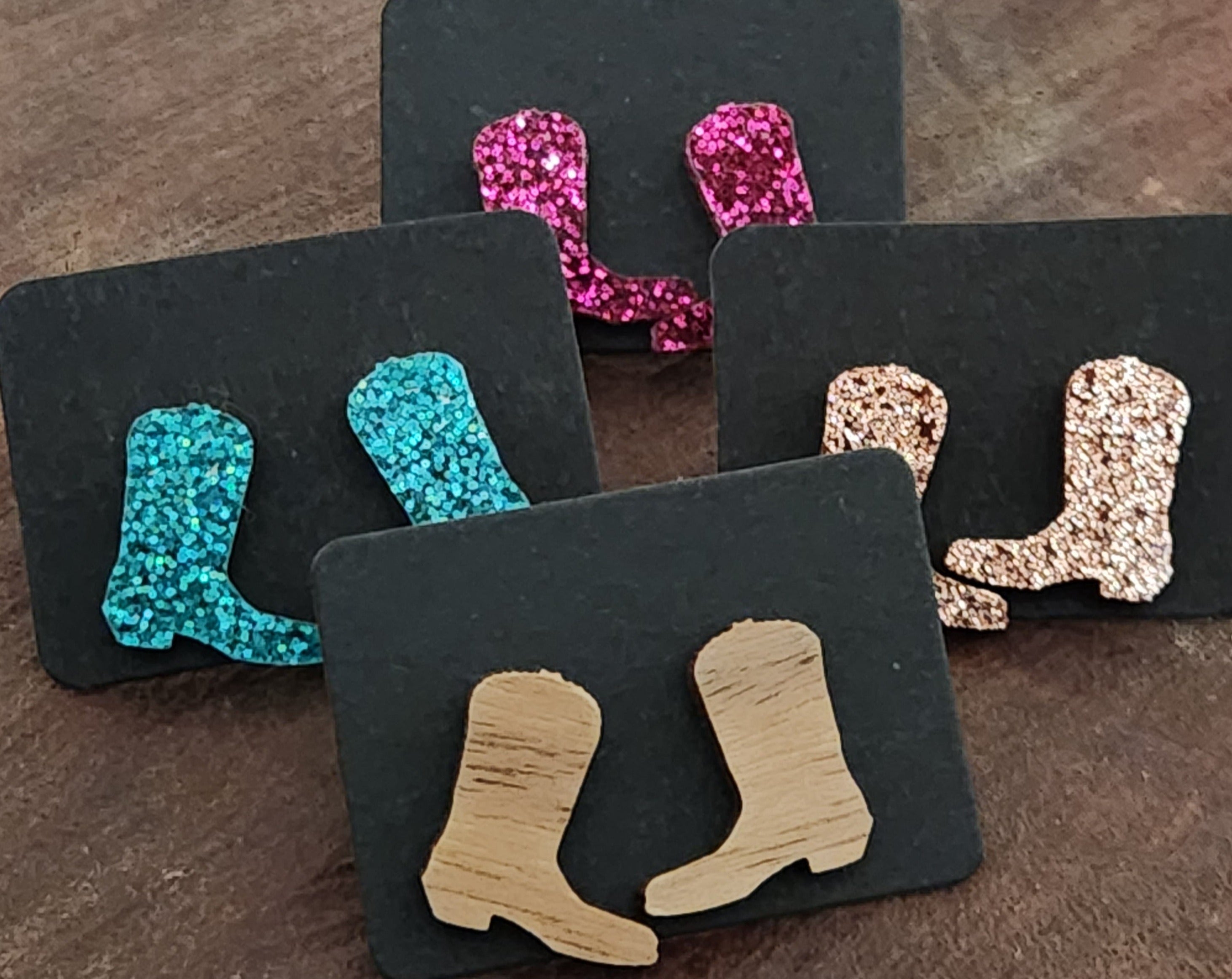 Glitter Boots Studs - [farm_afternoons]