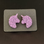 Glitter Unicorns Studs - [farm_afternoons]