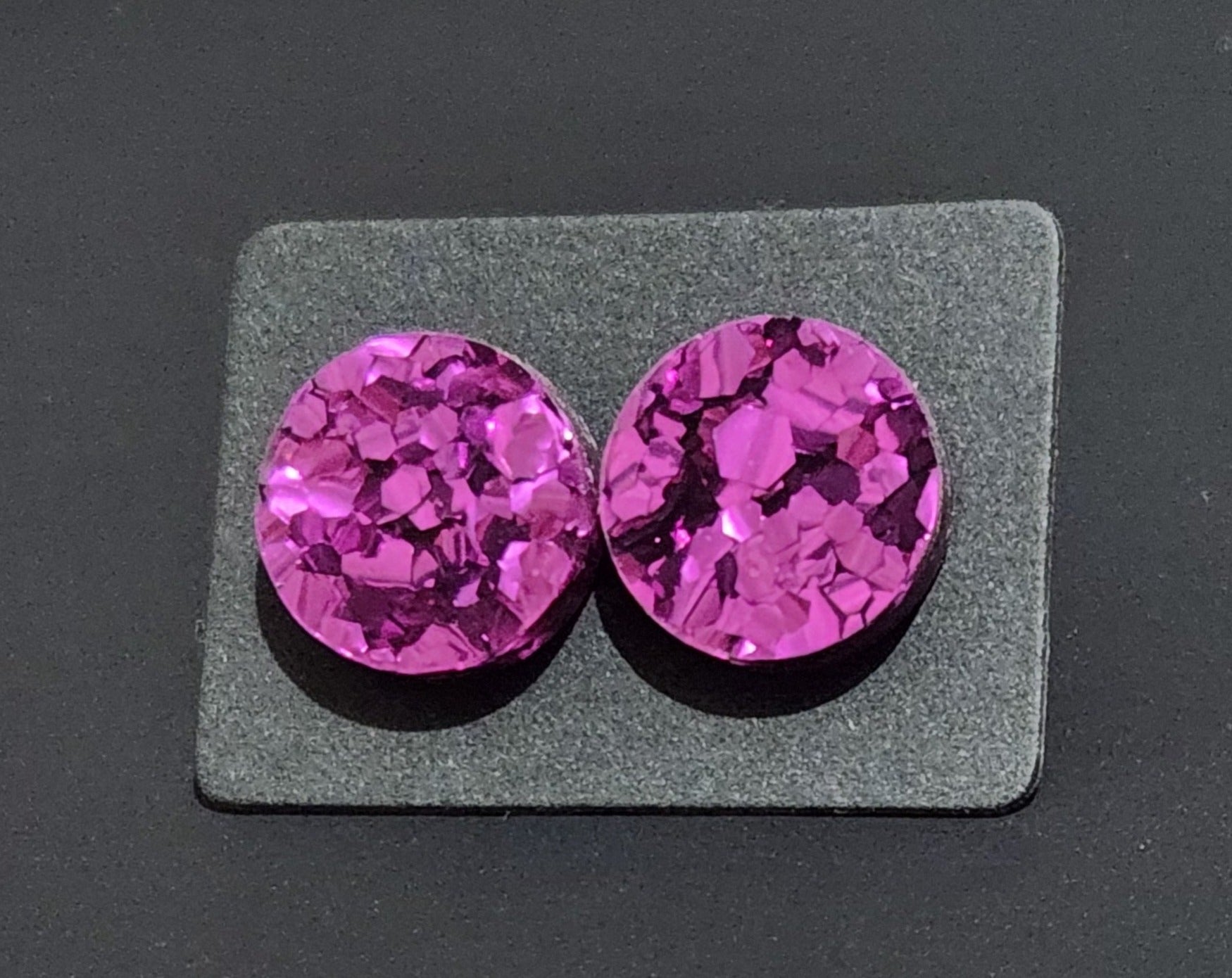 Chunky Glitter Studs - [farm_afternoons]