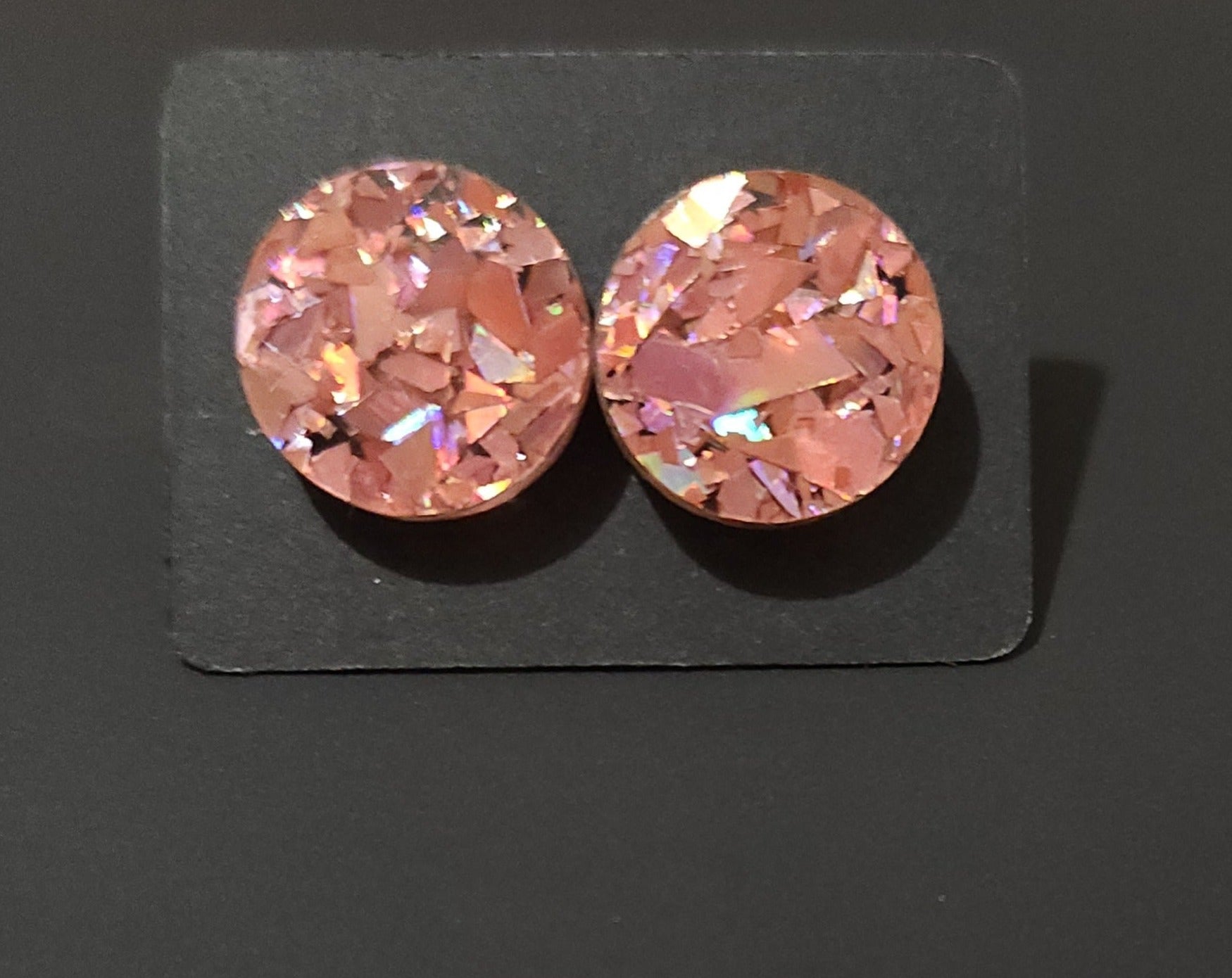 Chunky Glitter Studs - [farm_afternoons]