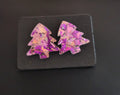 Opal Look Xmas Tree Studs - [farm_afternoons]