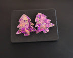 Opal Look Xmas Tree Studs - [farm_afternoons]