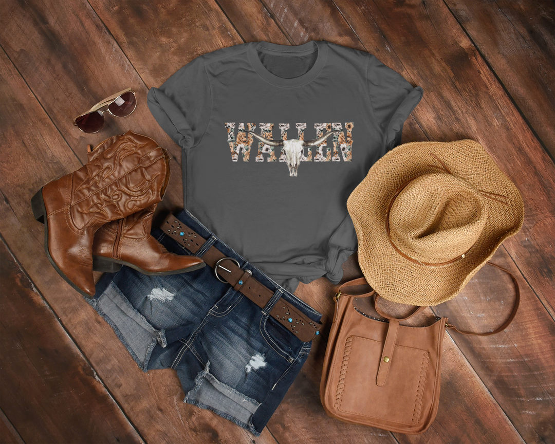 Women's Floral Wallen T-Shirt - [farm_afternoons]