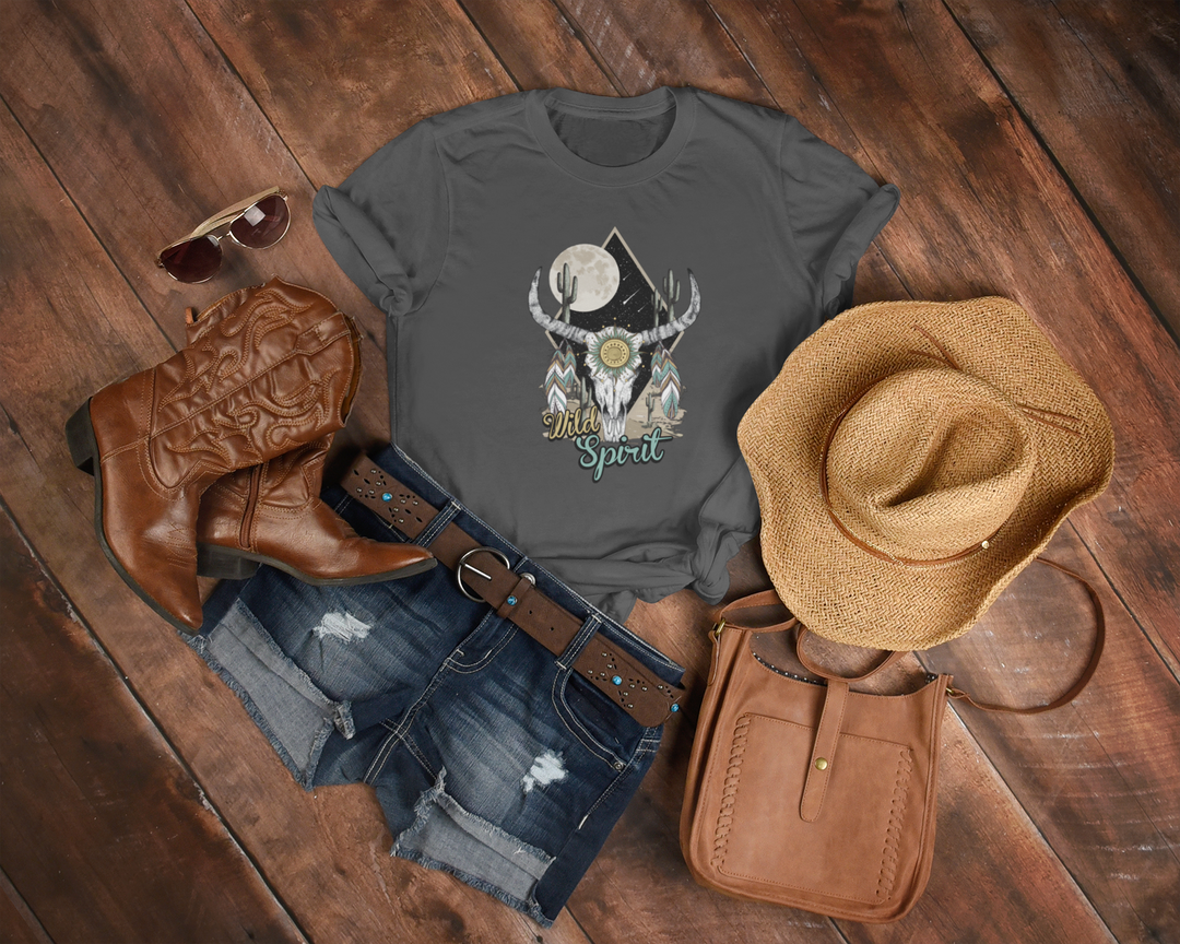 Women's Wild Spirit Tee - [farm_afternoons]