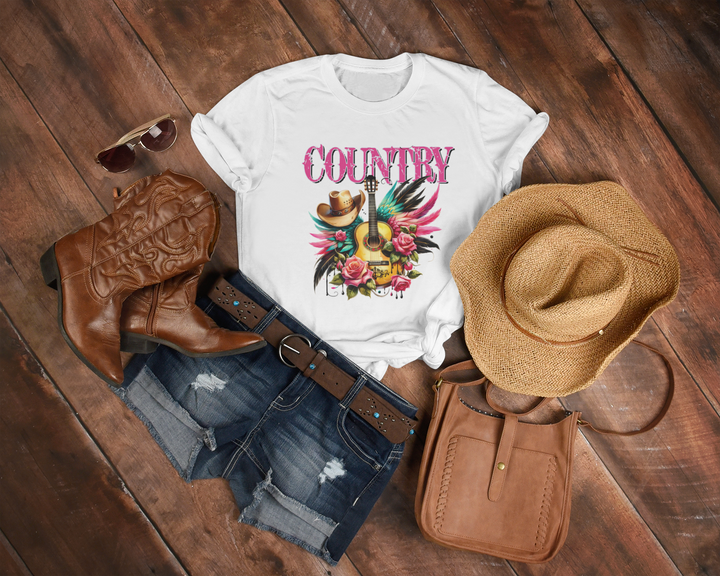 Womens Country Music TShirt