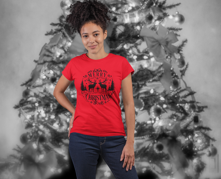 Classic Merry Christmas Tee - [farm_afternoons]