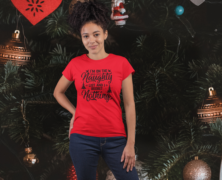Women's Naughty List Tee - [farm_afternoons]