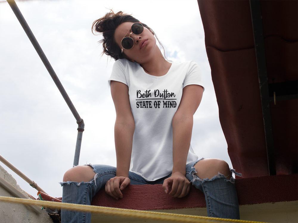 Women's Beth Dutton State Of Mind T-Shirt - [farm_afternoons]