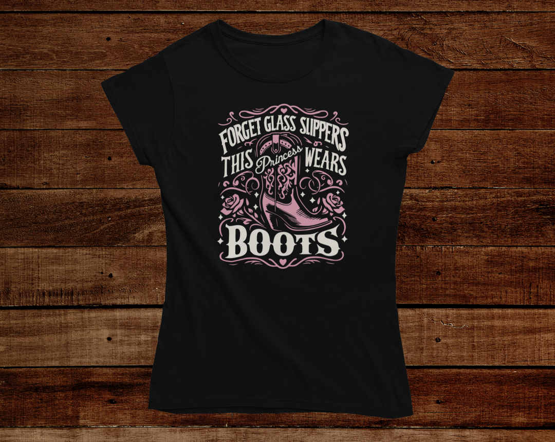 Women's Glass Slippers T-Shirt - [farm_afternoons]