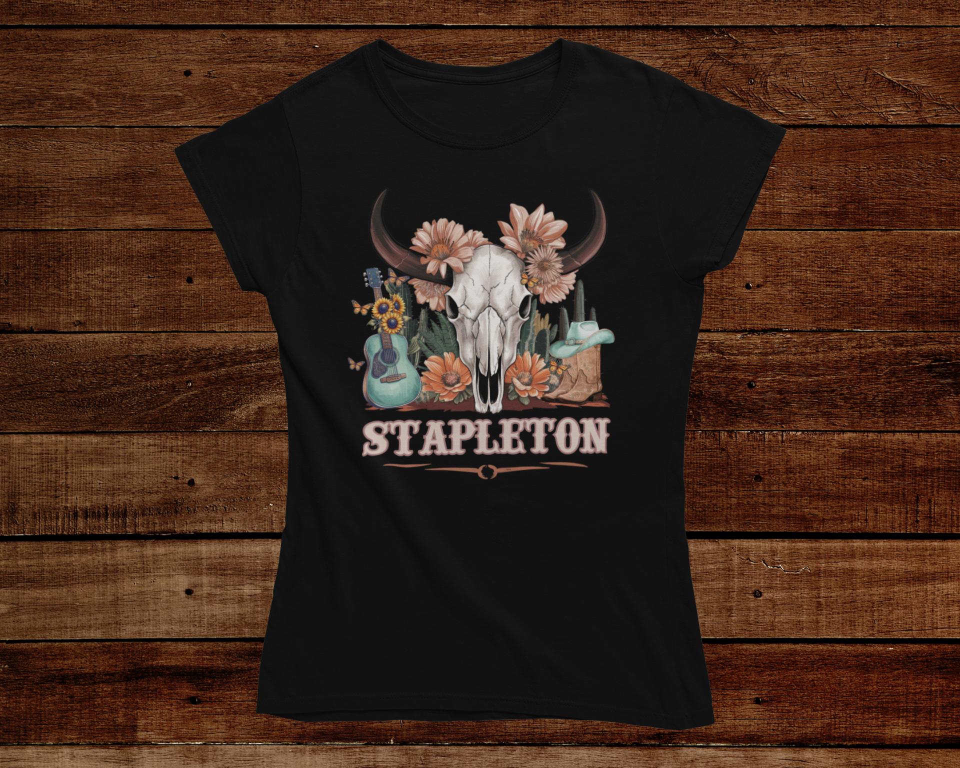 Women's Western Stapleton T-Shirt - [farm_afternoons]