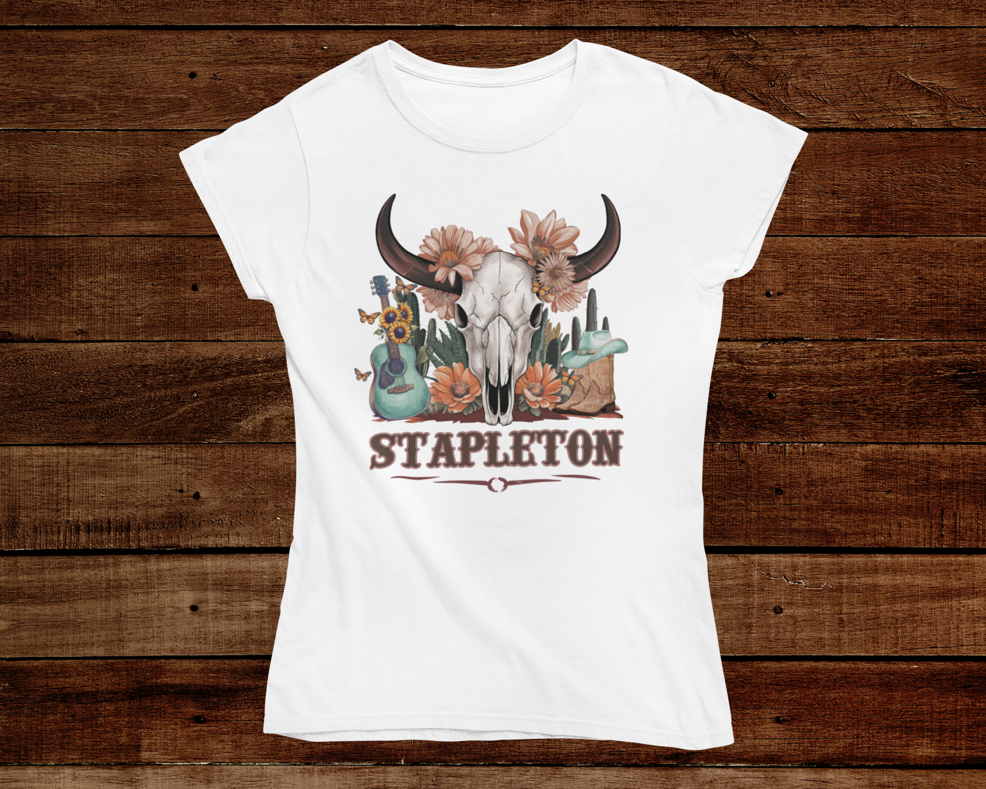 Women's Western Stapleton T-Shirt - [farm_afternoons]