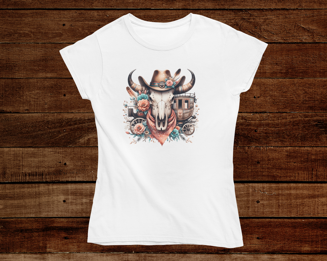 Women's Outlaw Rose Wild West T-Shirt