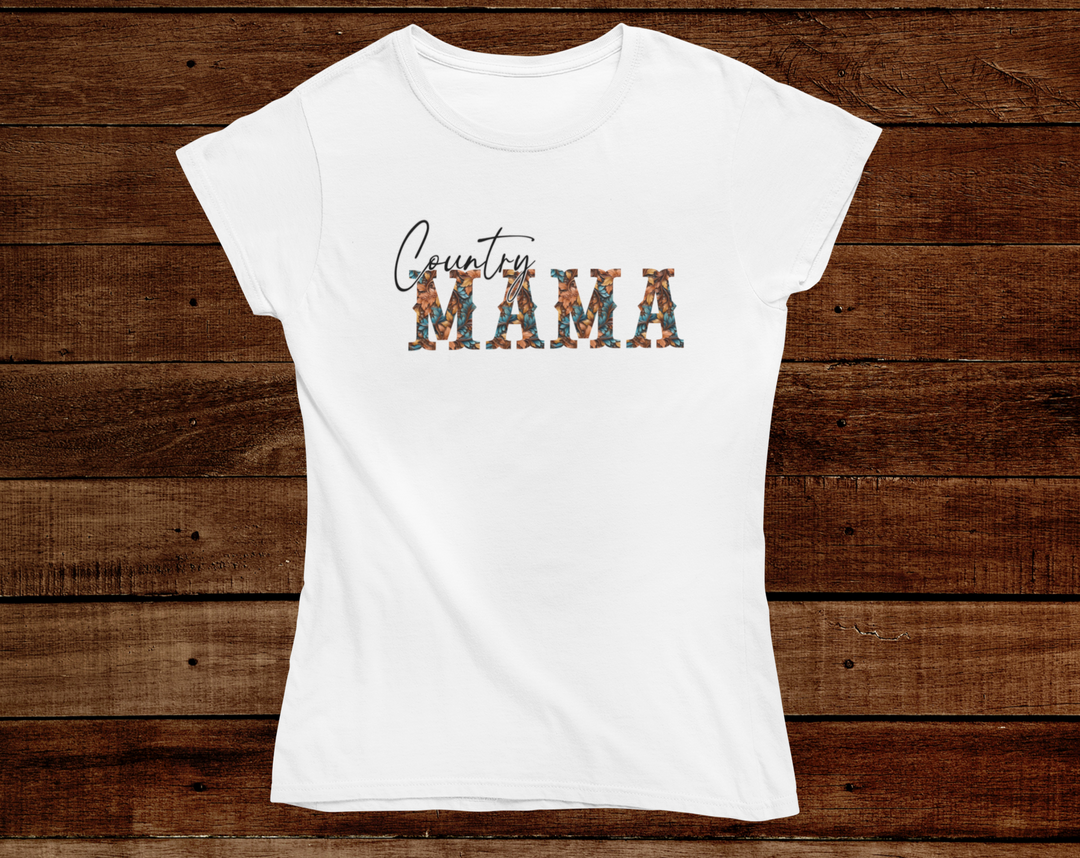 Women's Country Mama Tee - [farm_afternoons]