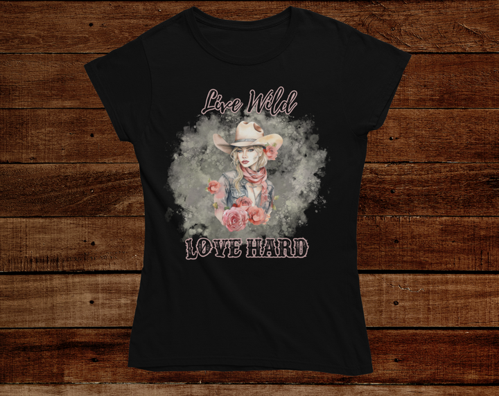 Women's Live Wild T-Shirt - [farm_afternoons]