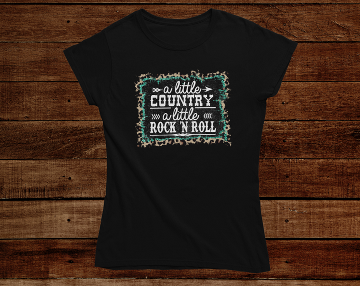Women's A Little Country Tee - [farm_afternoons]
