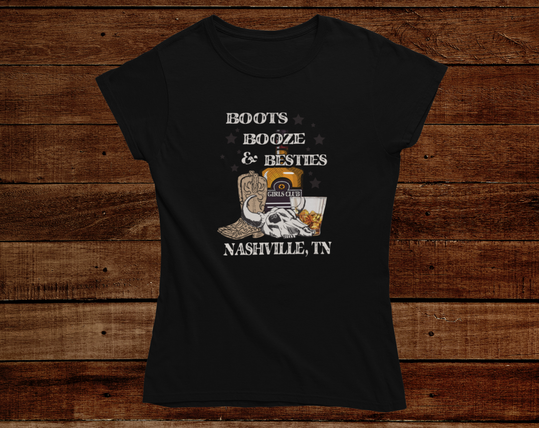 Women's Boots And Besties TShirt - [farm_afternoons]