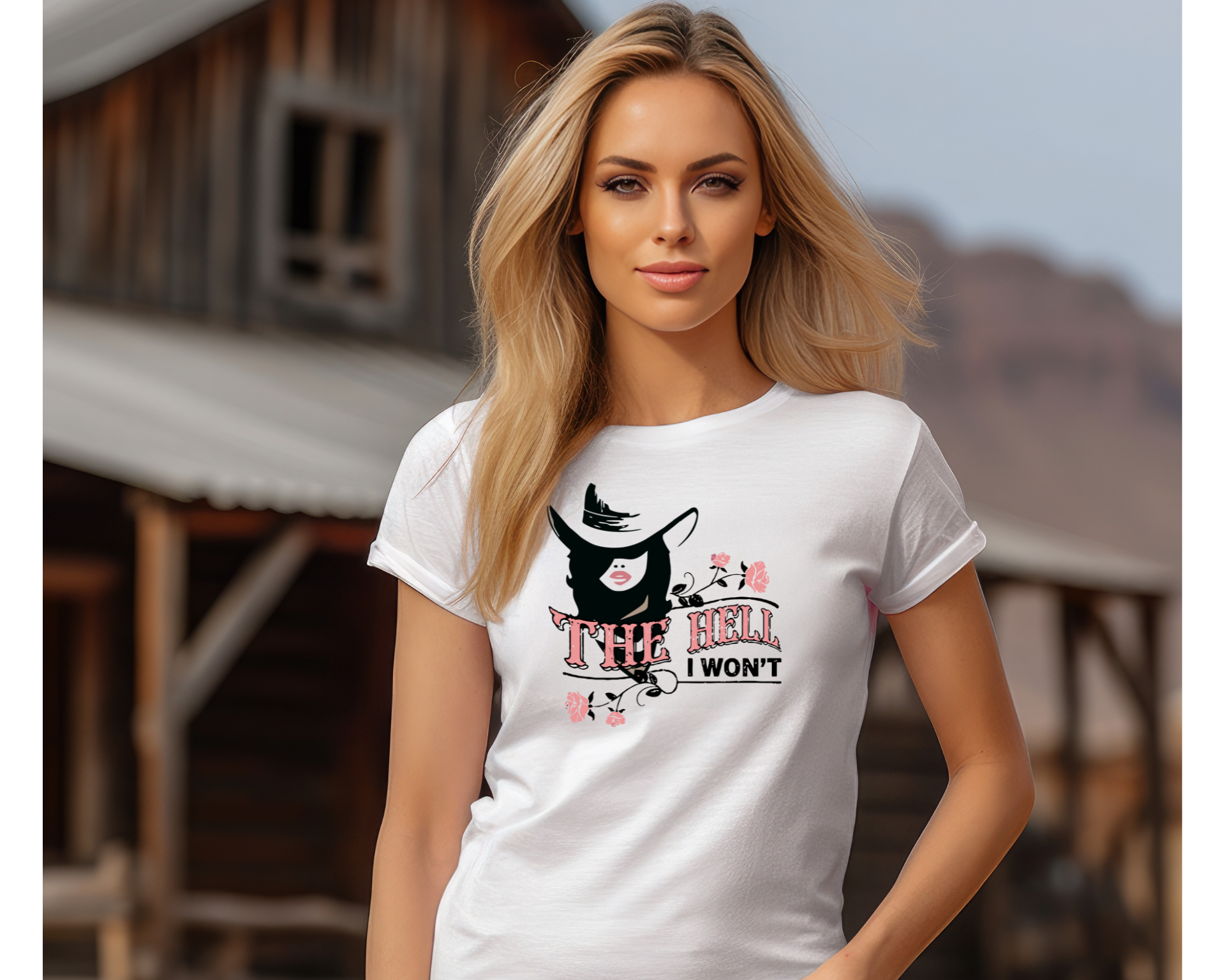 Women's The Hell I Won't - [farm_afternoons]