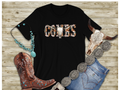 Women's Floral Combs Tee - [farm_afternoons]