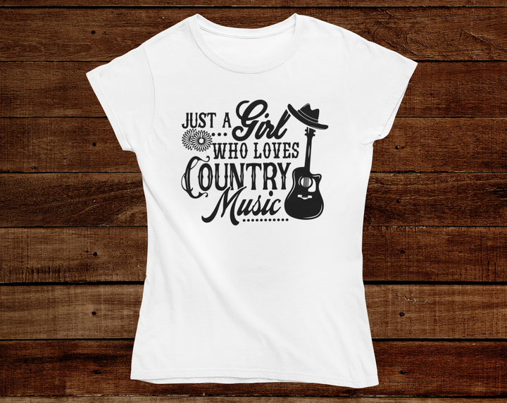 Women's Just a Girl T-shirt