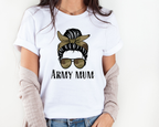 Women's Army Mum T-shirt - [farm_afternoons]